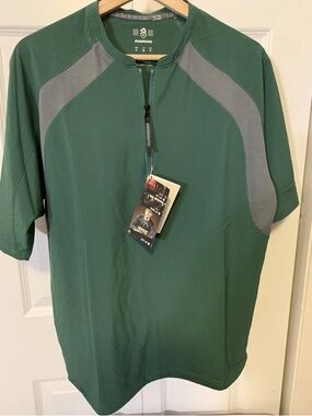 New‎ Demarini Mens Sz S Batting Cage Hitting Shirt Green NWT